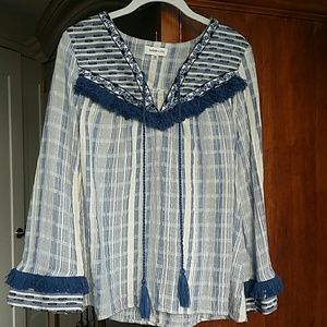 Sugar +Lips Boho Tunic Top